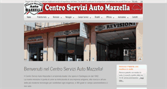 Desktop Screenshot of centroservizimazzella.it